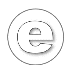 econovix logo - grey on white